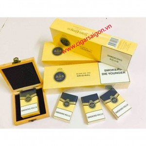 Thuốc Lá 555 vàng , thuốc lá 555 singapore, thuốc lá 555, thuốc lá ba số 5