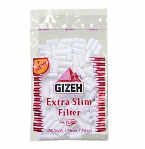 Đầu lọc thuốc lá cuốn tay Gizeh Extra Slim Filter