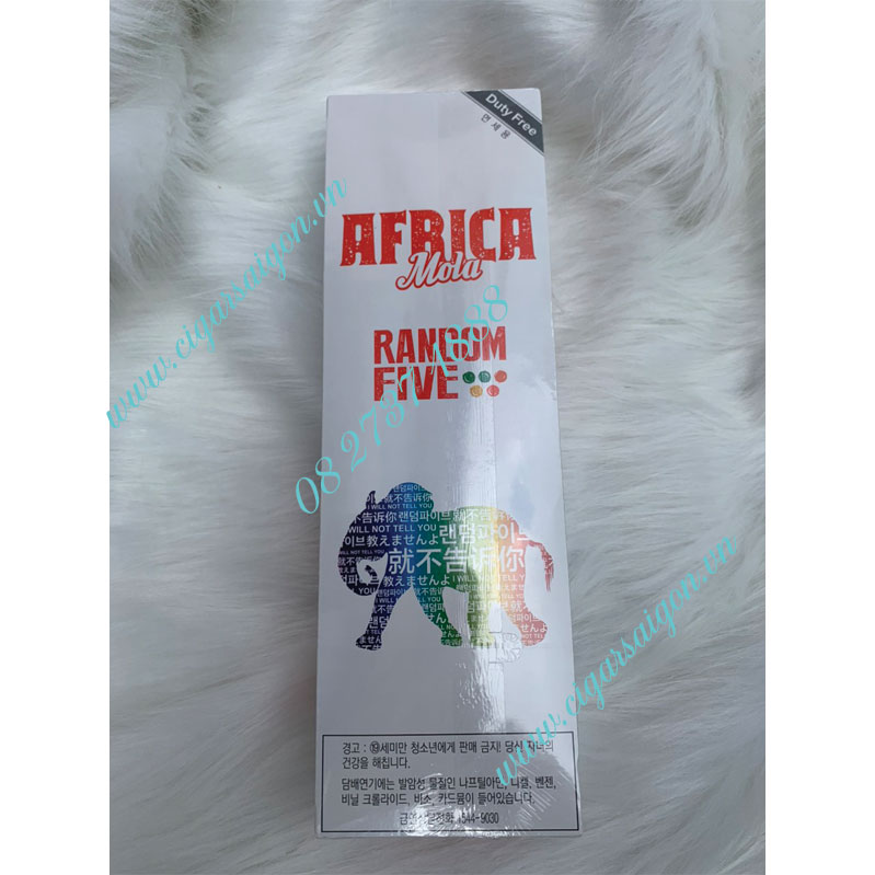 Thuốc lá Africa Mola Random, Africa 5 vị, Africe 5 mùi