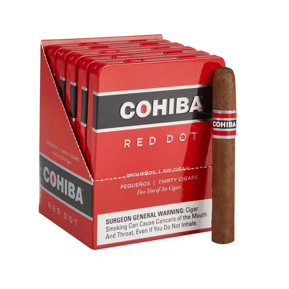 Xì gà Cohiba Red Dot Pequenos Cameroon hộp 5 điếu (Cohiba hộp 5 điếu)