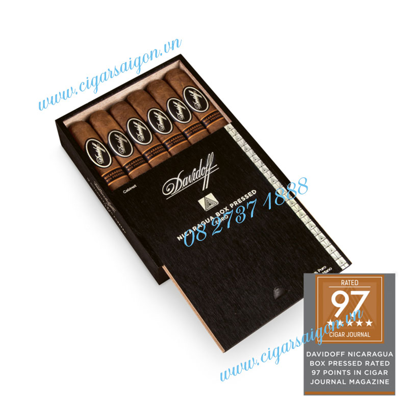 Xì gà Davidoff Nicaragua Toro Box Pressed PACK 4 ĐIẾU HỘP 20 ĐIẾU Chính Hãng
