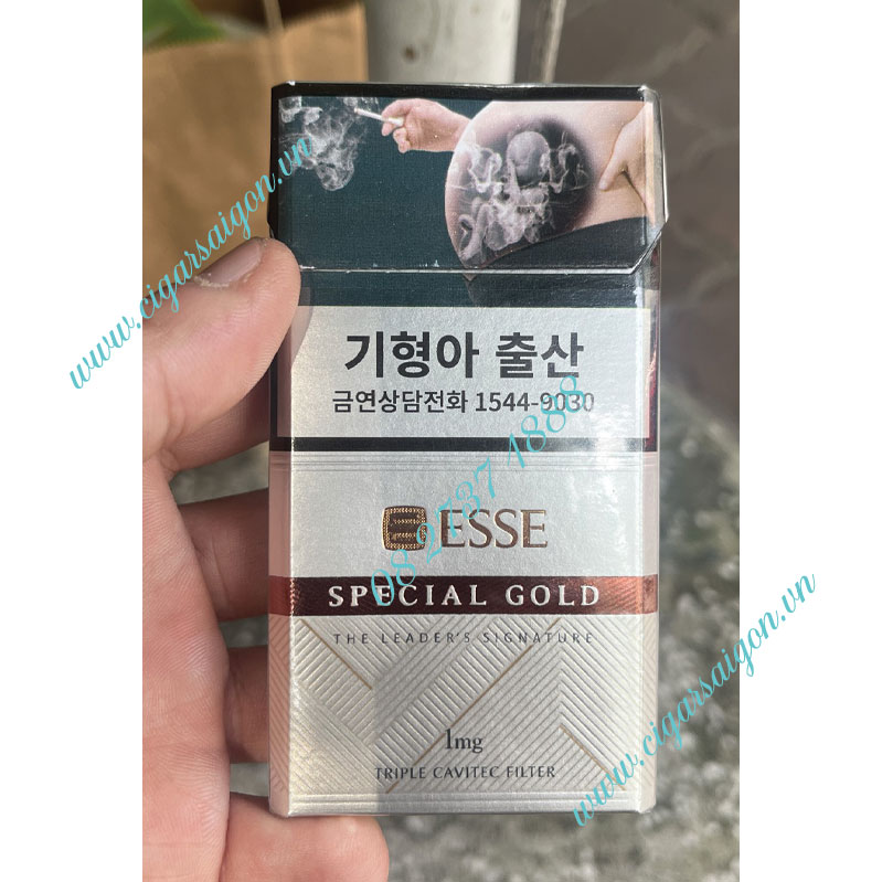 Thuốc lá Esse bạc - hàng duty free Hàn Quốc mẫu mới