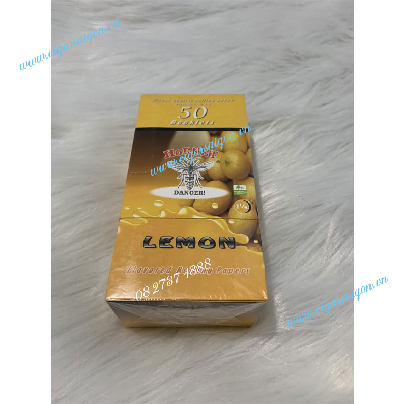 Giấy cuốn thuốc lá cuộn tay Hornet Lemon 1 1/4 ( vị chanh)