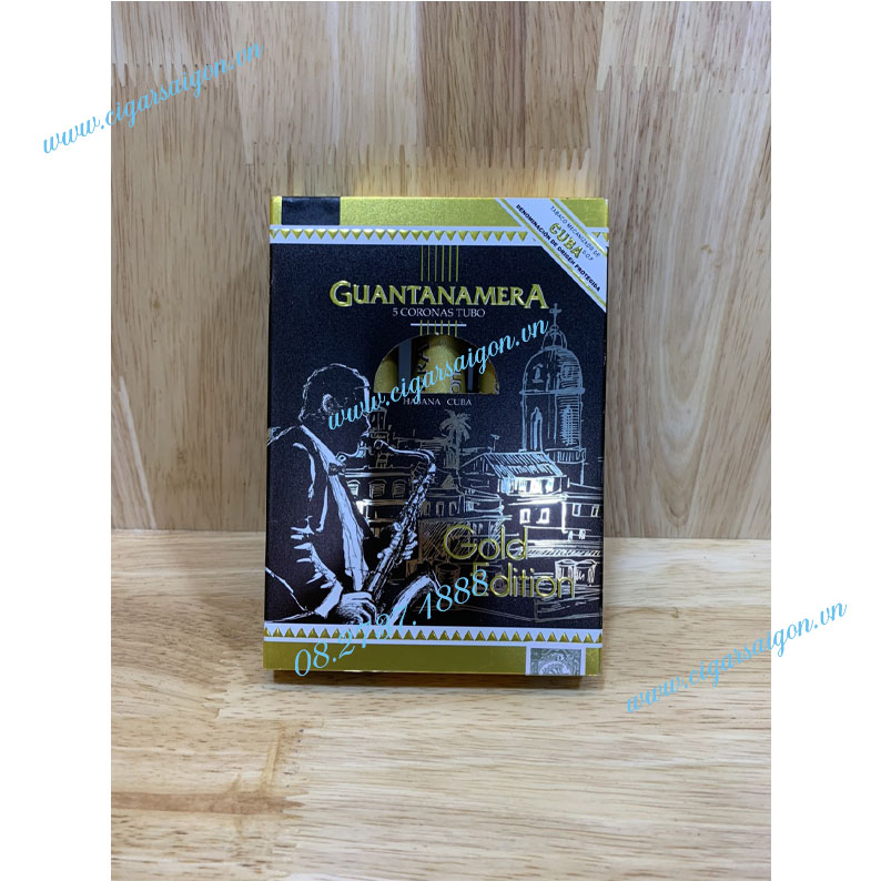 xì gà Guantanamera Hộp 5 điếu special Gold limited edition