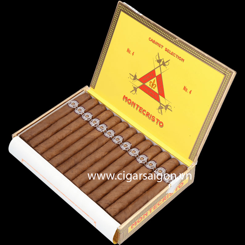 Xì gà Montecristo No4-hộp 25 Nội địa Đức