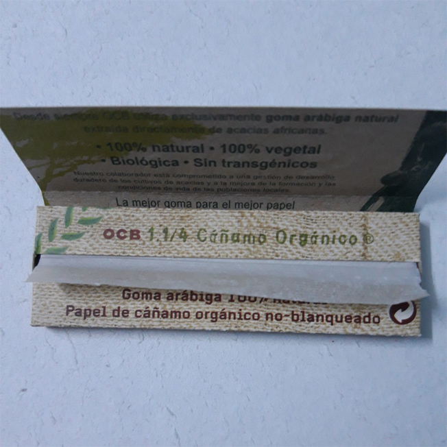 Giấy cuốn thuốc lá cuốn tay Hem orgarnic 1.1/4 ( 78mm)