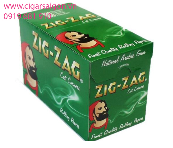 Giấy cuốn thuốc lá Green ZigZag