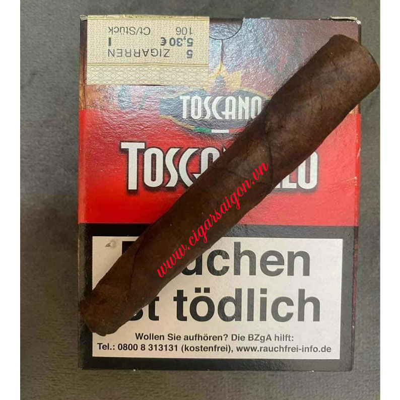 Xì gà Đức Toscanello Rosso, tos đức