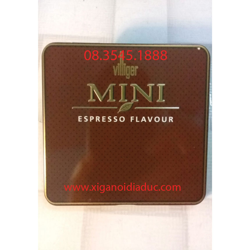 Xì gà Villiger Mini Espresso Flavour, mini nâu, villiger espresso