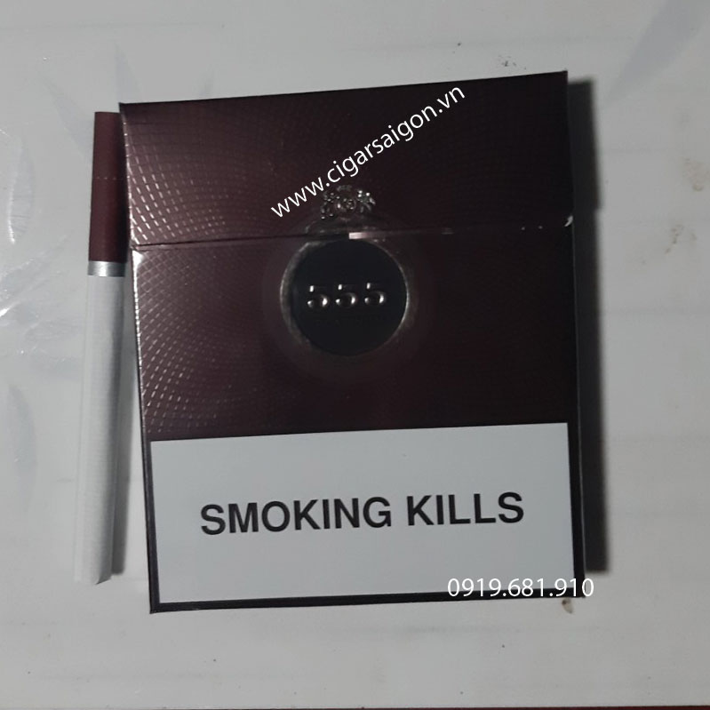 Thuốc Lá 555 Platinum Nâu (Singapore), Thuốc lá 3 số, thuốc lá ba số