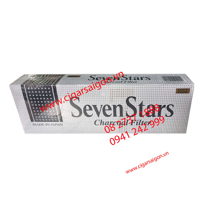 THUỐC LÁ SEVEN STAR NHẬT BAO Mềm, Seven Stars Charcoal Filter Seven ...