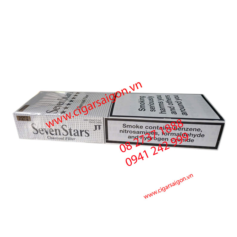 THUỐC LÁ SEVEN STAR NHẬT BAO Mềm, Seven Stars Charcoal Filter Seven ...
