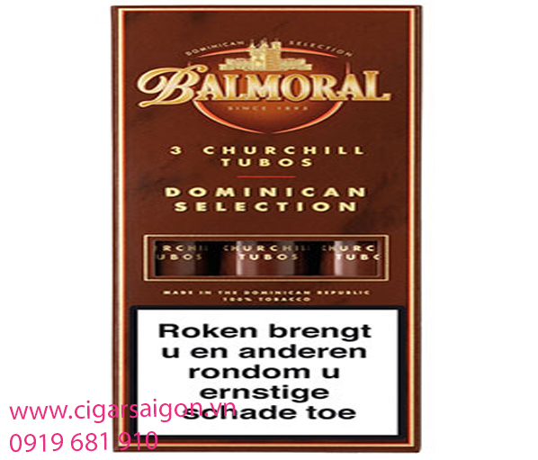 Xì gà Balmoral Churchill 3 điếu